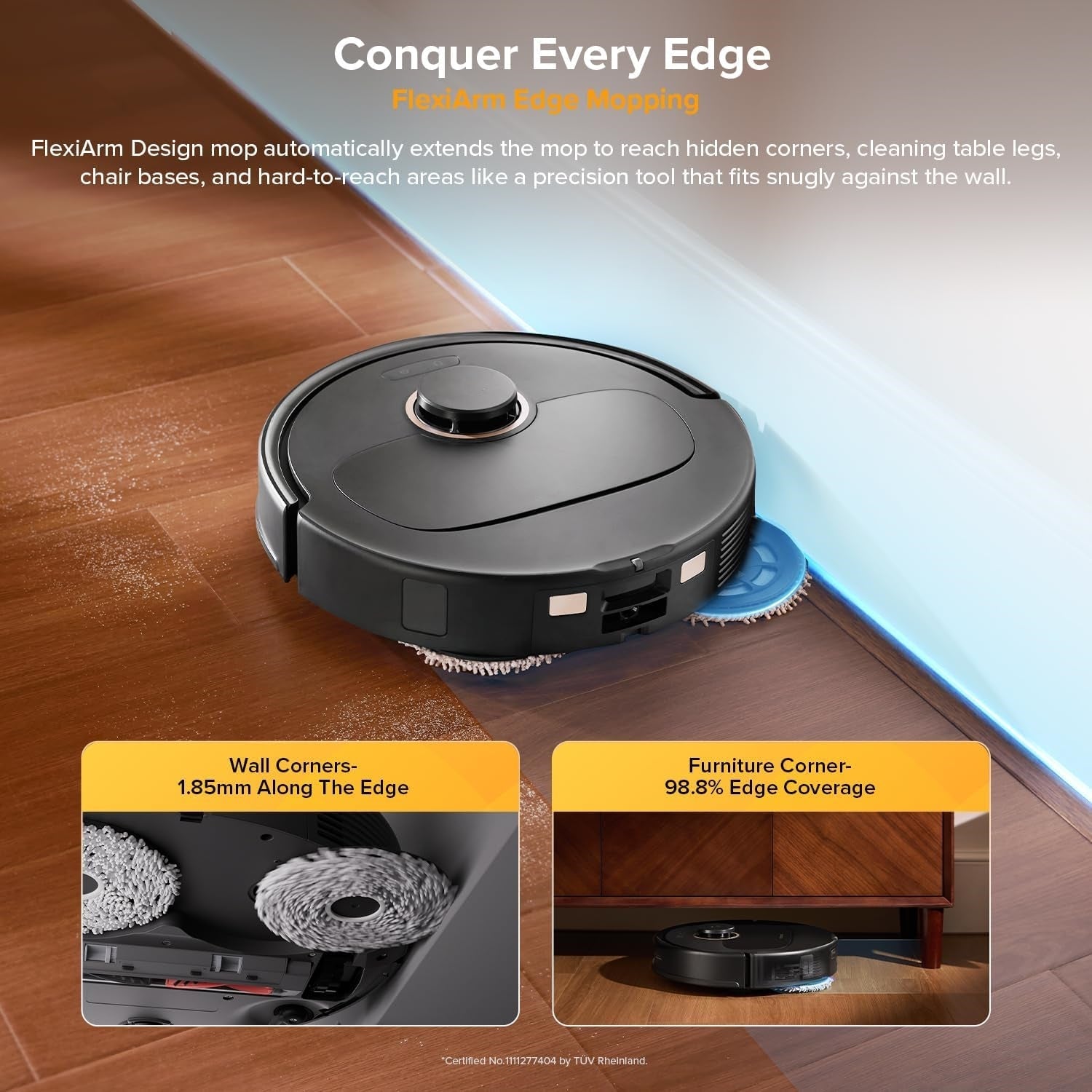 Robot Vacuum and Mop 70% OFF