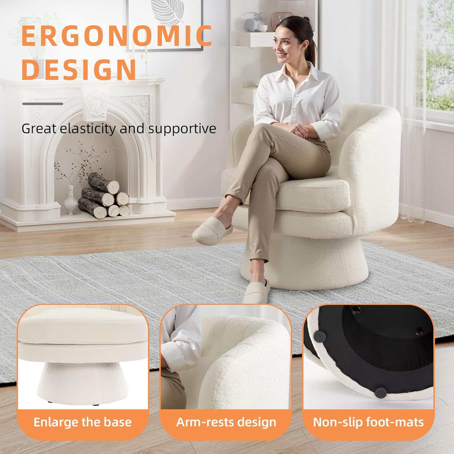 VelvetTwirl Armchair