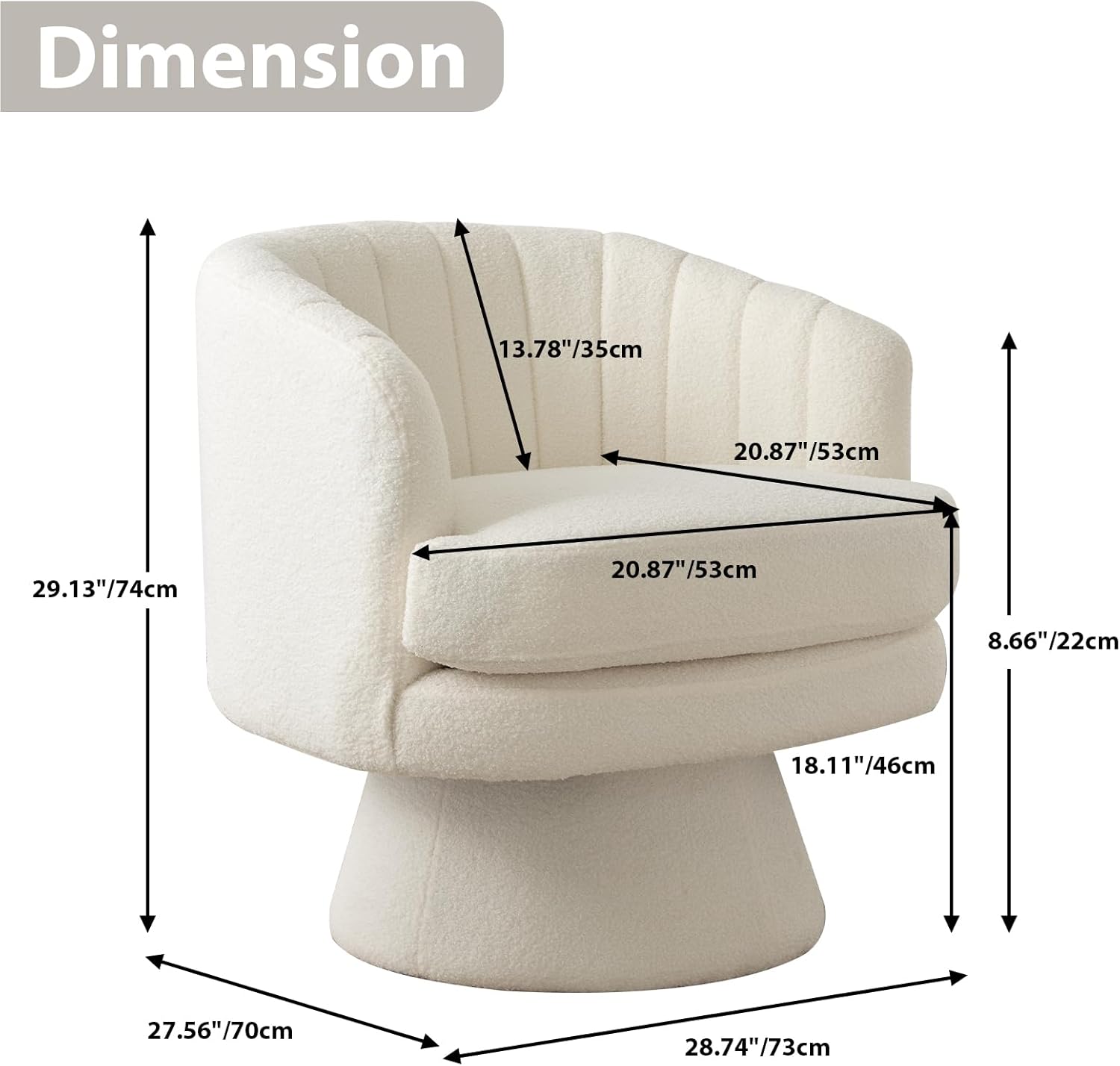 VelvetTwirl Armchair